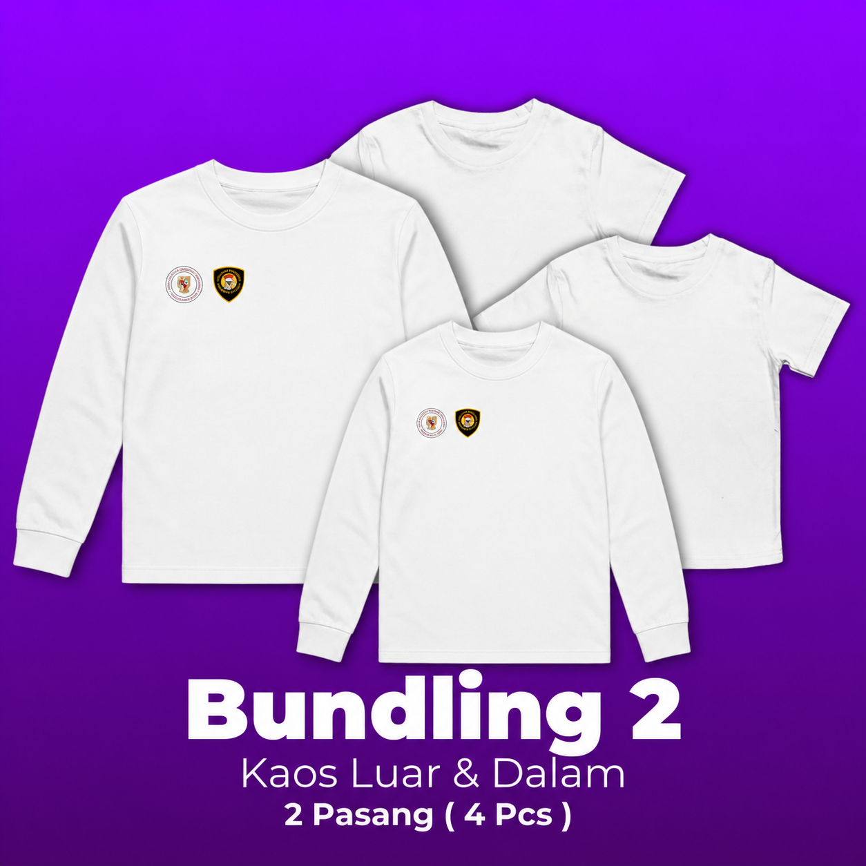 Paket Bundling 2 (Lengan Panjang)